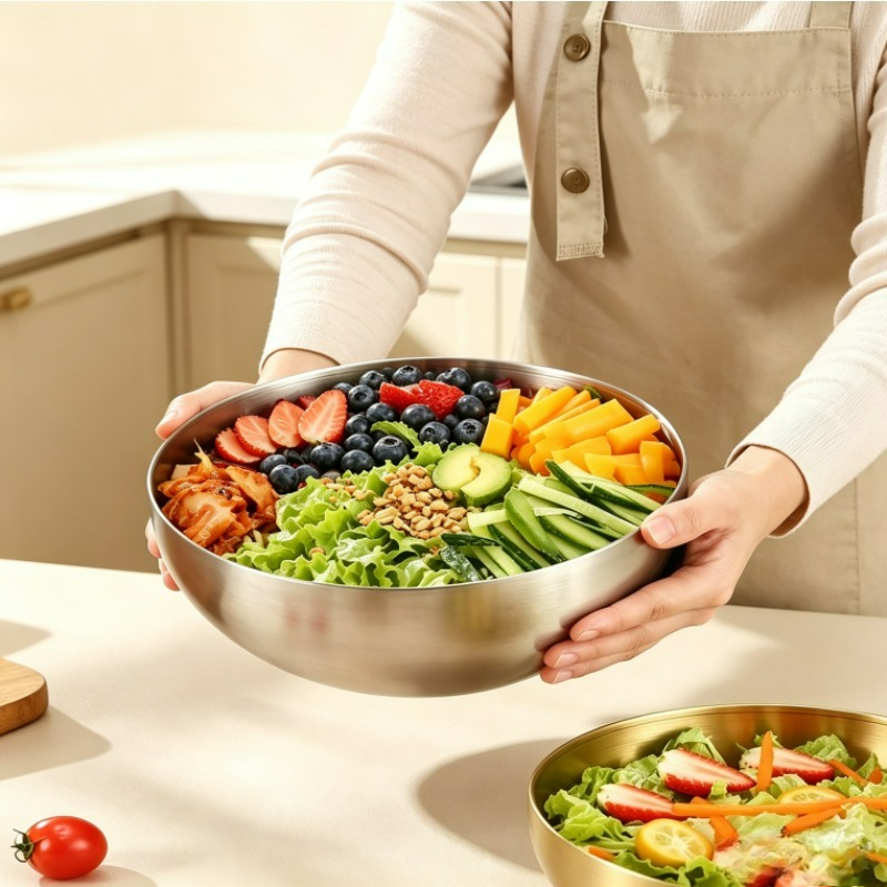 Stainless Steel Mixing Bowls M - огляд і ціна Food Storage In Stainless Steel