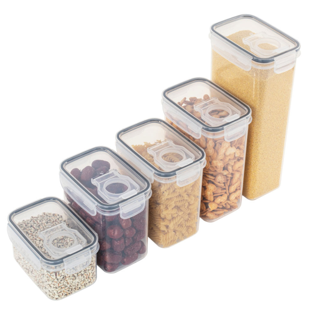 Sealed Plastic Food Storage Bo - огляд і ціна Airtight Cereal Jar
